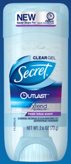 1472937265_16033262ImageSecretOutlastXTENDClearGelAntiperspirantDeodorantFreshLotusScent.jpg