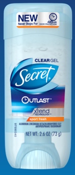 1472937644_16033265ImageSecretOutlastXTENDClearGelAntiperspirantDeodorantSportFresh.jpg