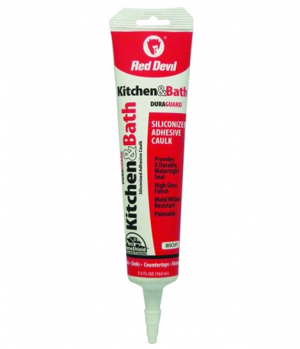 1474581777_18007104ImageRedDevilDuraGuardKitchenBathSiliconizedAcrylicCaulkSqueezeTubeBiscuit040520.jpg