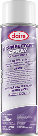 1475591041_03041069ImageClaireDisinfectantSprayforHealthCareUseLavenderScentCL075Aerosol.jpg