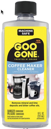 Goo Gone Coffee Maker Cleaner 16oz (473ml) x 4