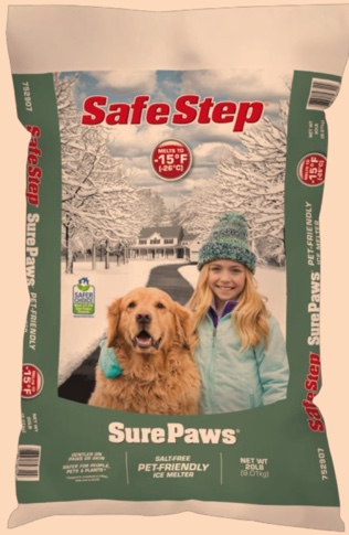 Safe Step 56708 8Lb Jug Safe Step Eco Platinum Series Sure Paws Ice Melter 