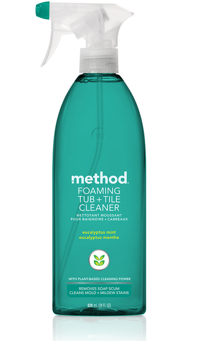 method  Foaming Tub + Tile Cleaner, Eucalyptus Mint, 28 oz