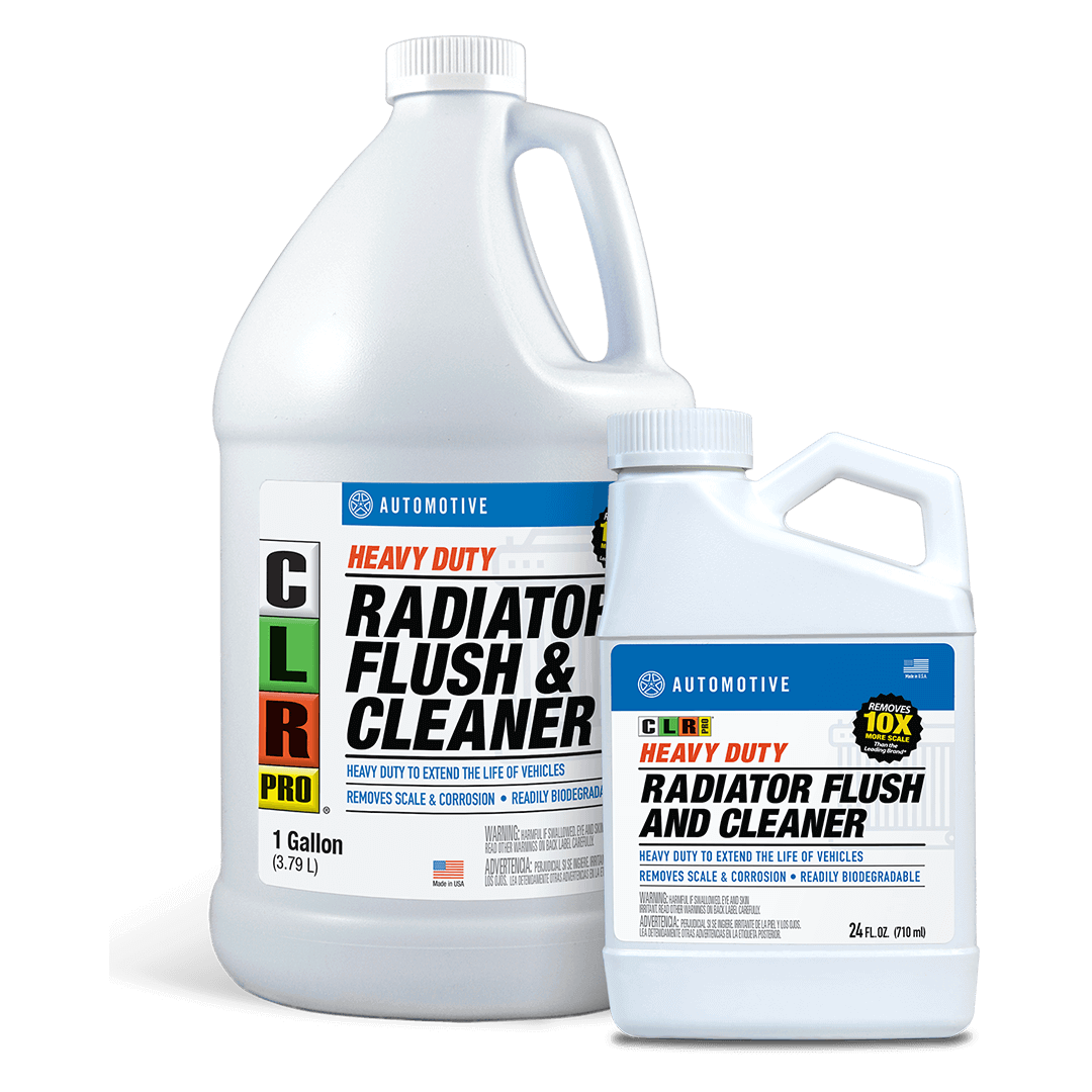 Heavy Duty Radiator Flush Cleaner To Remove Rust - CLR PRO®