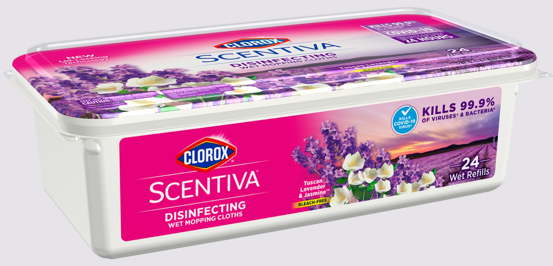 1633809456_03027506ImageCloroxScentivaDisinfectingWetMoppingClothsTuscanLavenderJasmine.jpg