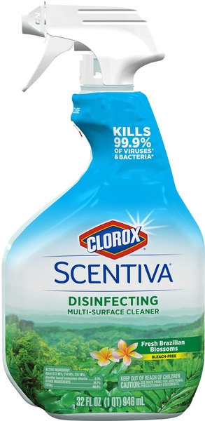 1633812641_03027512ImageCloroxScentivaDisinfectingMultiSurfaceCleanerBleachFreeFreshBrazilianBlossomsPumpSpray.jpeg