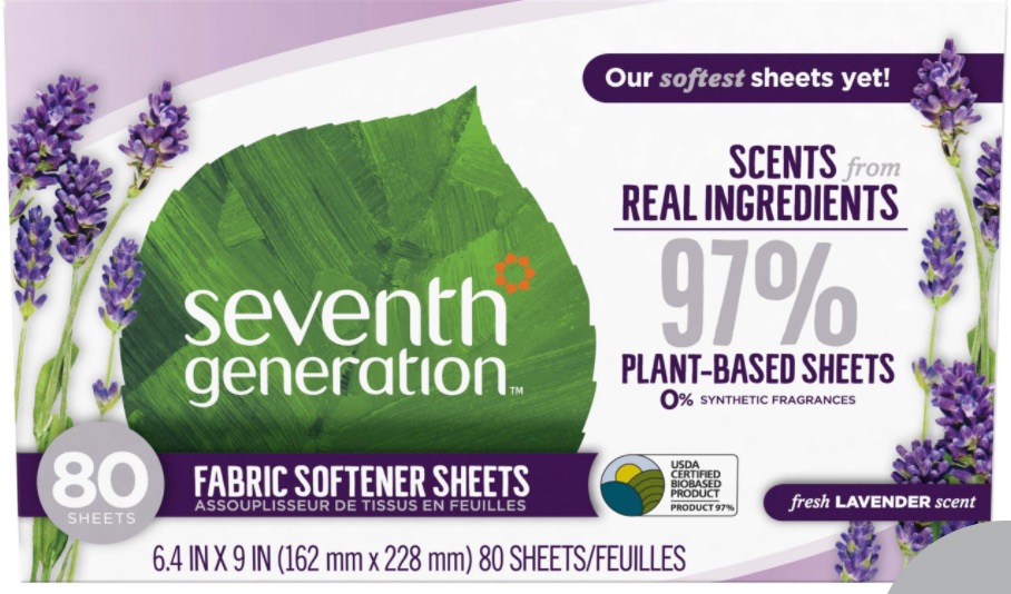1642193599_19039172ImageSeventhGenerationFabricSoftenerSheetsFreshLavenderScent05182018.jpg