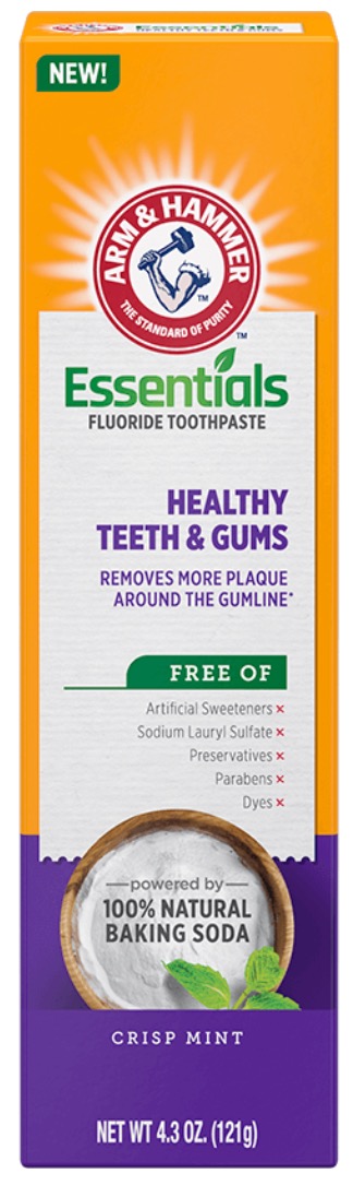 1642773972_03005386ImageArmHammerEssentialsHealthyTeethGumsFluorideToothpasteCrispMint.jpg