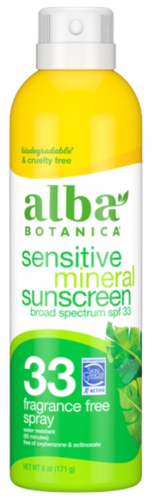 1655236370_08035011ImagealbaBotanicaSensitiveMineralSunscreenSprayFragranceFreeSPF33Aerosol.jpg