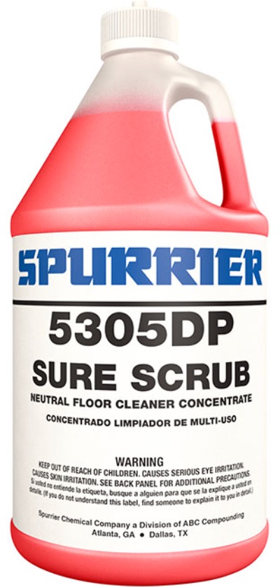 1655827726_19061005ImageSpurrier5305DPSureScrubNeutralFloorCleanerConcentrate6357ProfessionalUse.jpg