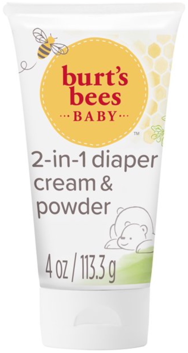 Burt's bees baby cream shop to powder