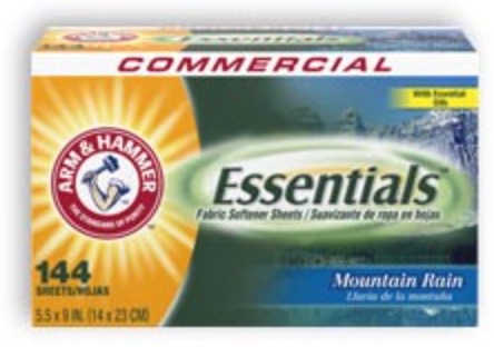 1699200723_03005471ImageArmHammerCommercialEssentialsFabricSoftenerSheetsMountainRainScentProfessionalUse.jpg