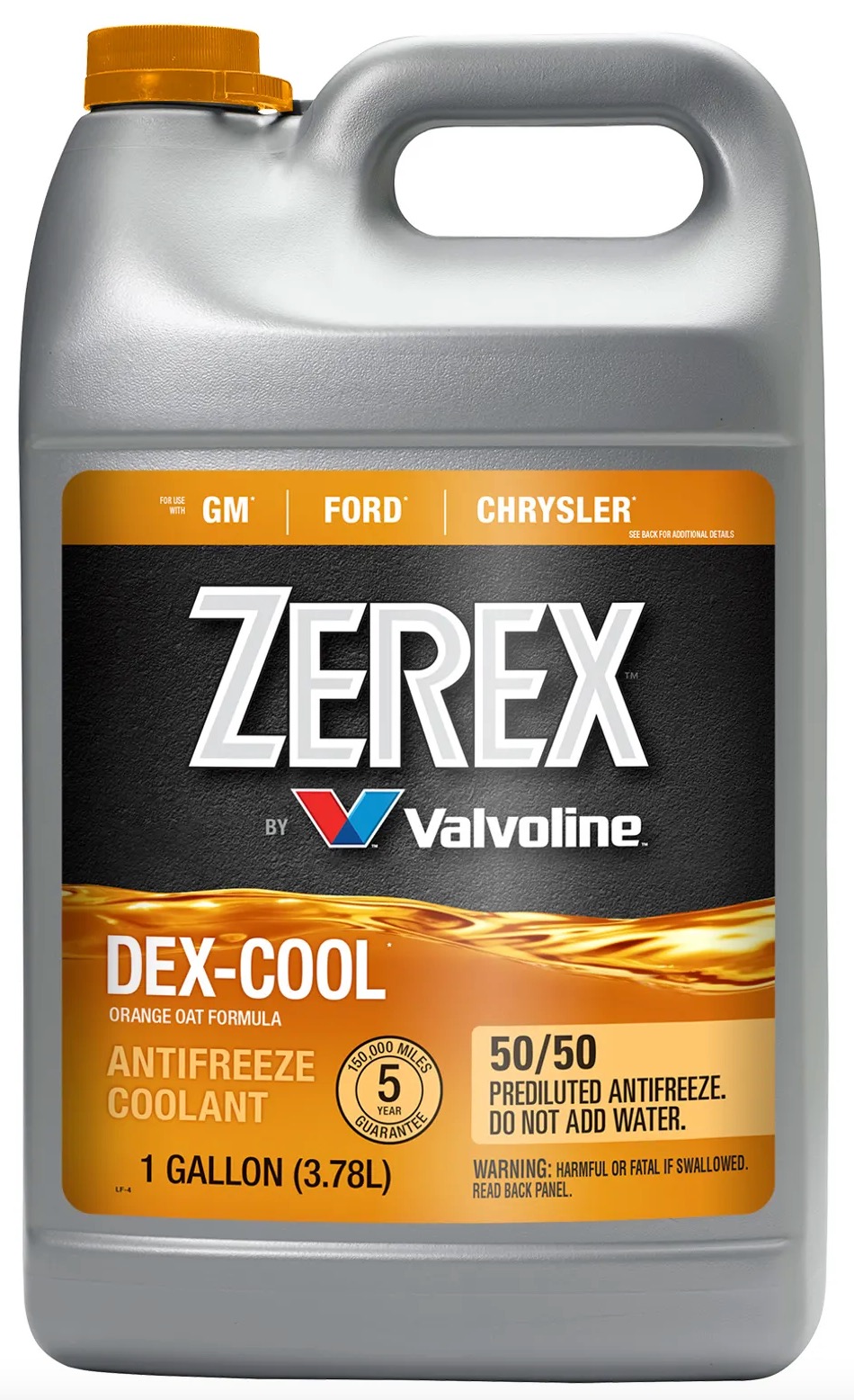 1744738905_22001116ImageZerexDEXCOOL5050PredilutedAntifreezeCoolant12292024.jpg