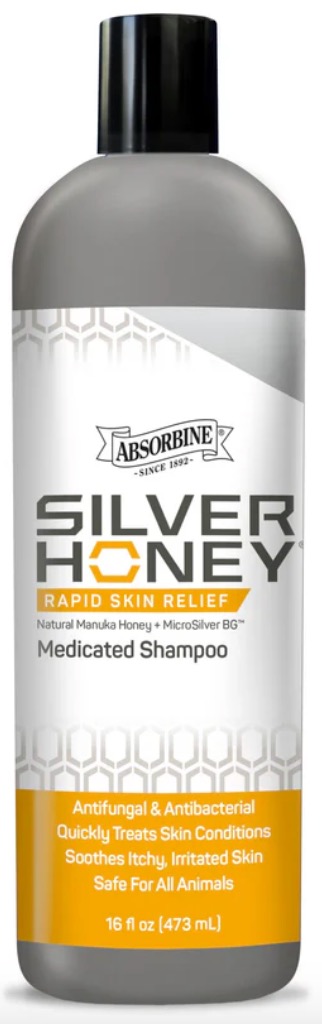 1744896323_25001023imageAbsorbineSilverHoneyMedicatedShampoo01192024.jpg